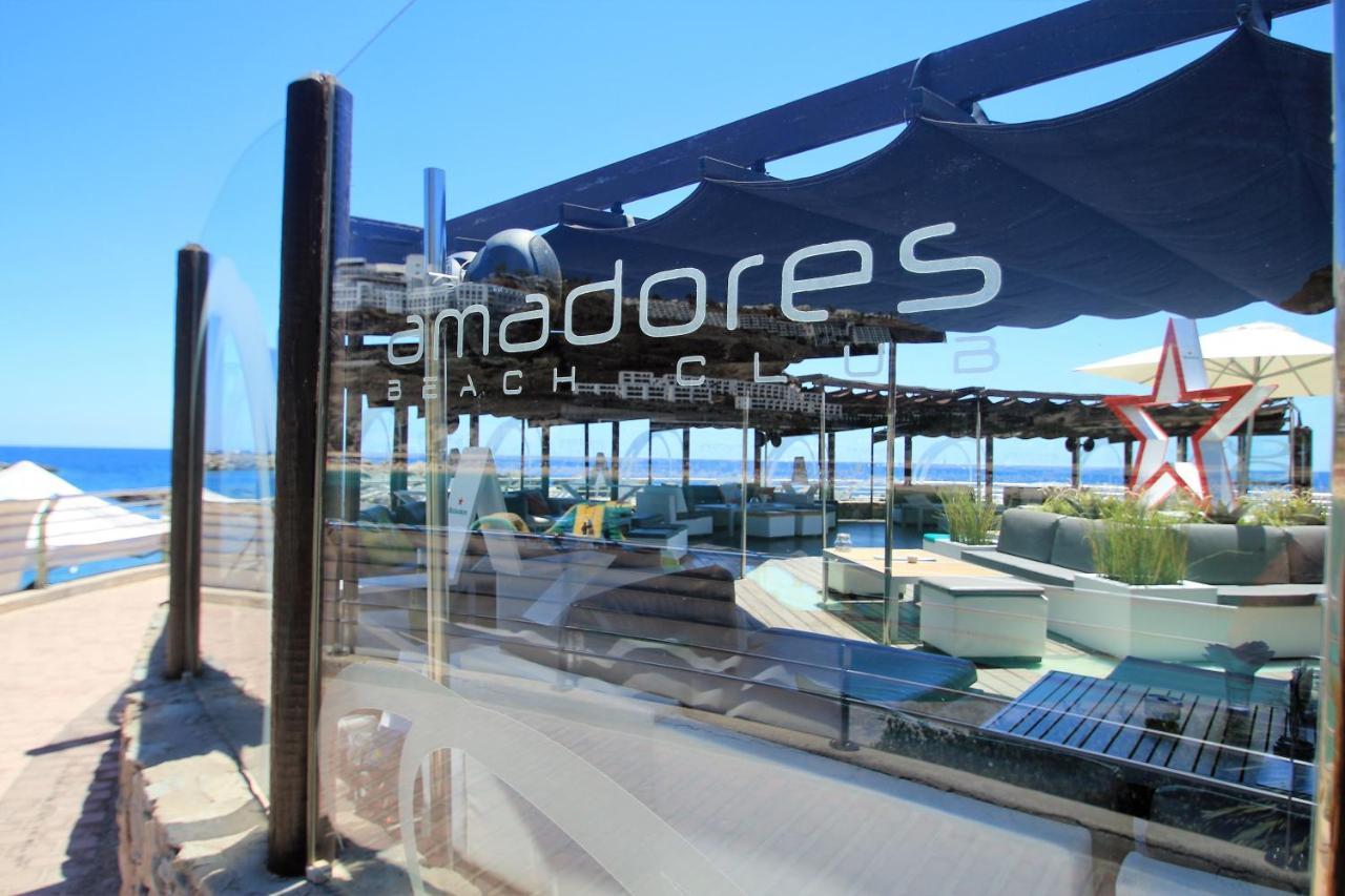 Studio In Top Lage Direkt Am Strand Arguineguin Bagian luar foto